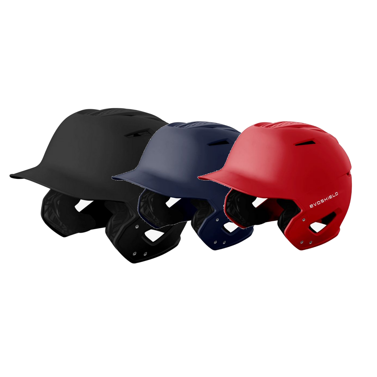 EvoShield XVT 2.0 batting helmets in available colours