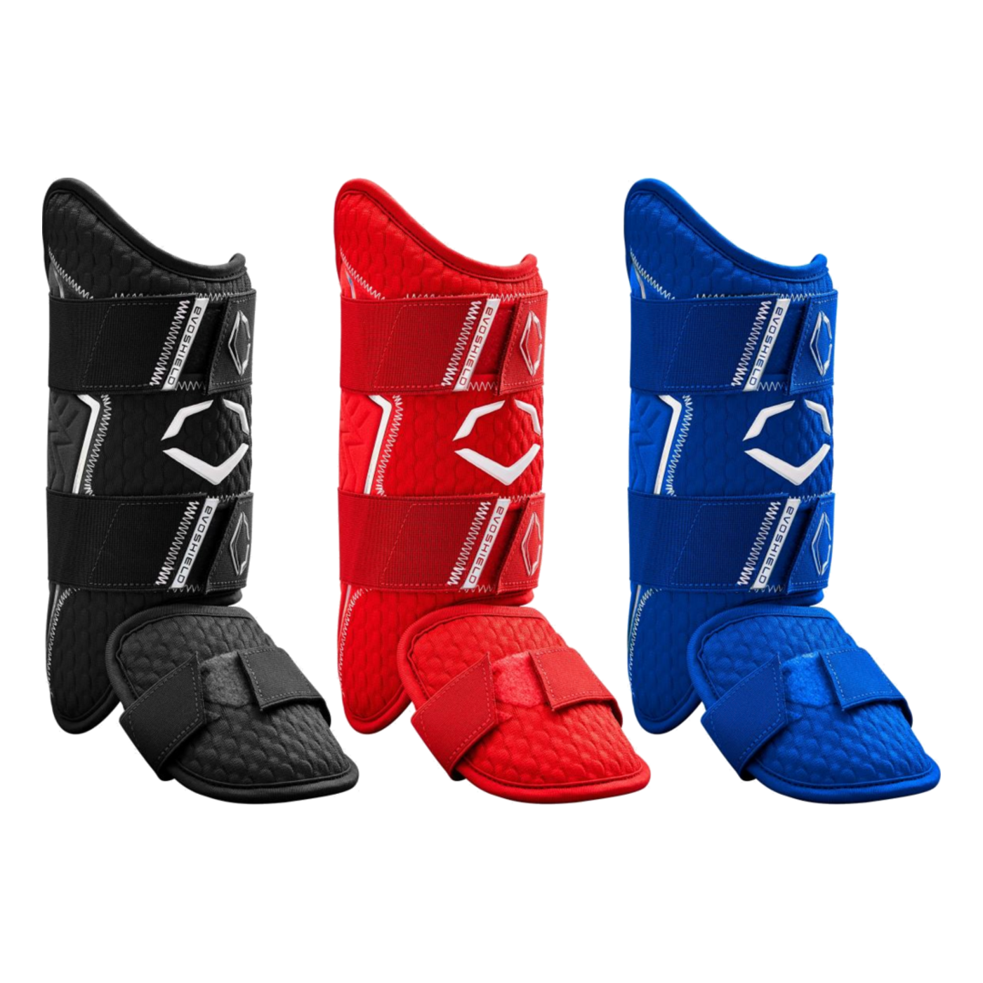 EvoShield Pro-SRZ 2.0 batter's leg guards in available colours