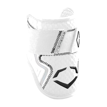 EvoShield Pro-SRZ 2.0 Single-Strap Elbow Guard on a transparent background