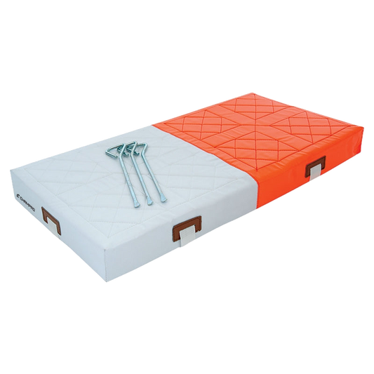 Foam-filled double first base