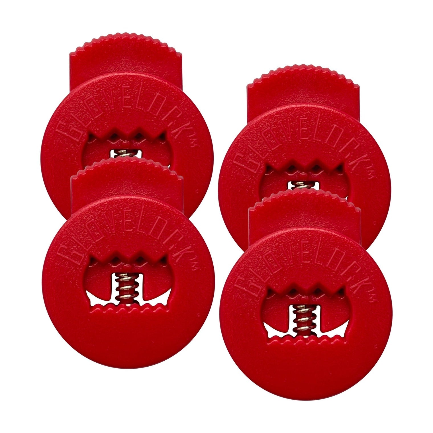 All-Star GloveLock Lace Locks - Red