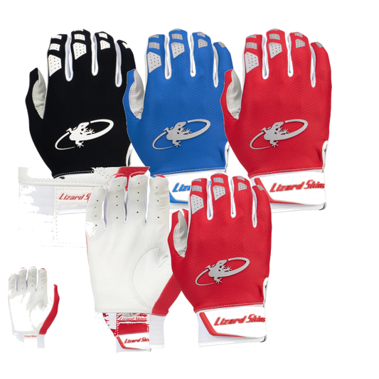 Lizard Skins Komodo V2 batting gloves in available colours