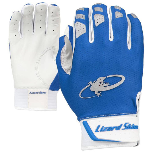Komodo Lizard Skin Batting Gloves - Blue