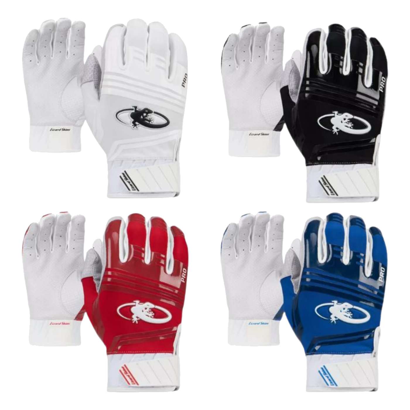 Lizard Skins Pro V2 batting gloves in available colours