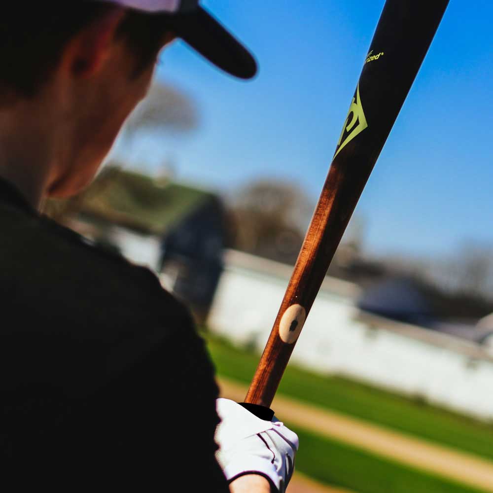 Louisville Slugger Blaze Power Grip on a bat