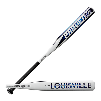 Louisville Slugger Proven (-13) fastpitch softball bat on a transparent background