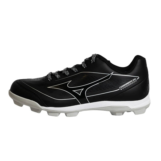 Mizuno CushionRevo Junior Moulded Cleats - Black/White