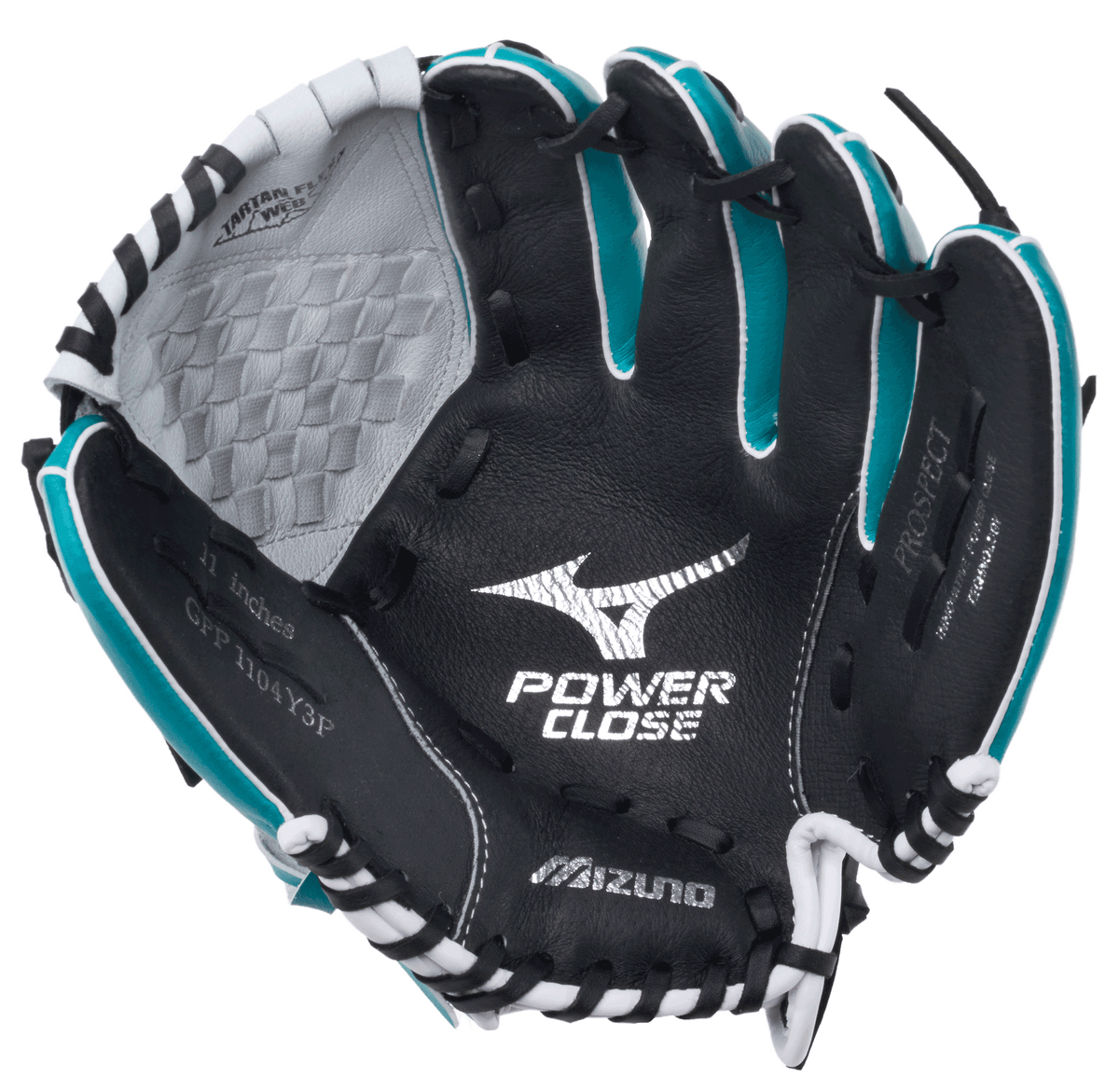 Mizuno Prospect PowerClose GPP1104Y3P 11" Youth Glove - Teal Crush