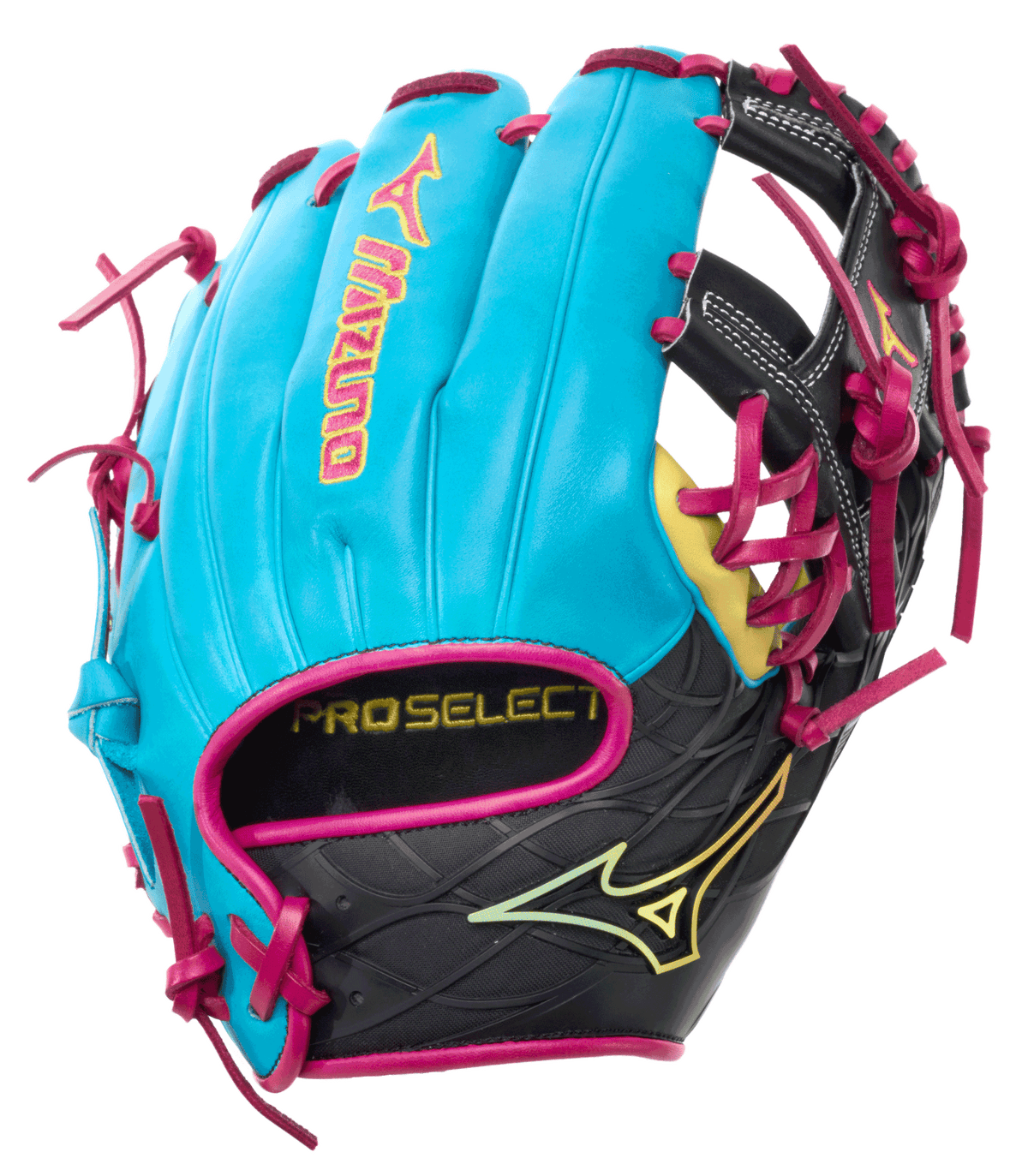 Mizuno Pro Select DynaCage GPS-41RDC 11.5" Infield Glove - Blue
