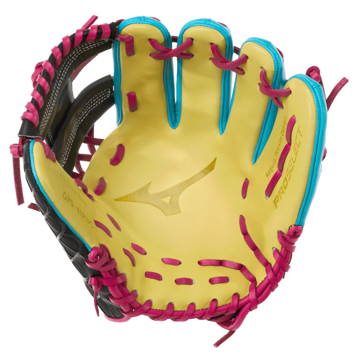Mizuno Pro Select DynaCage GPS-41RDC 11.5" Infield Glove - Blue