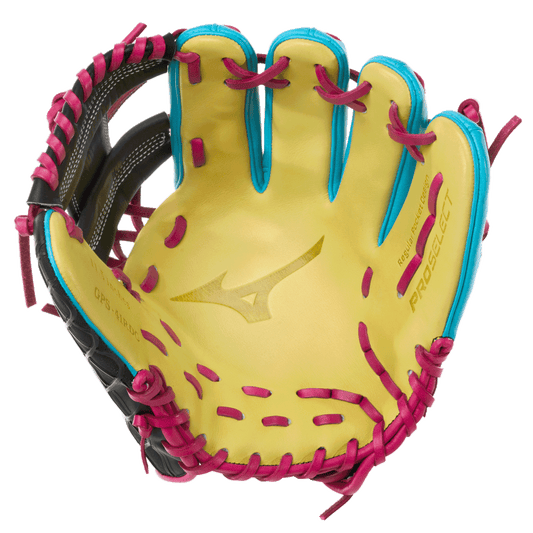 Mizuno Pro Select DynaCage GPS-41RDC 11.5" Infield Glove - Blue
