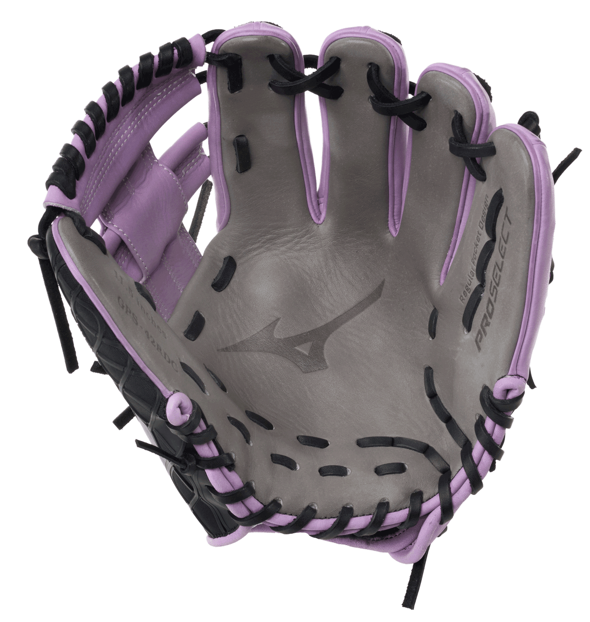Mizuno Pro Select DynaCage GPS-42RDC 11.5" Infield Glove - Lavender