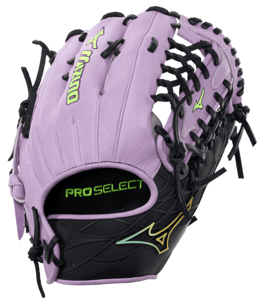 Mizuno Pro Select DynaCage GPS-72DDC 12.75" Outfield Glove - Lavender