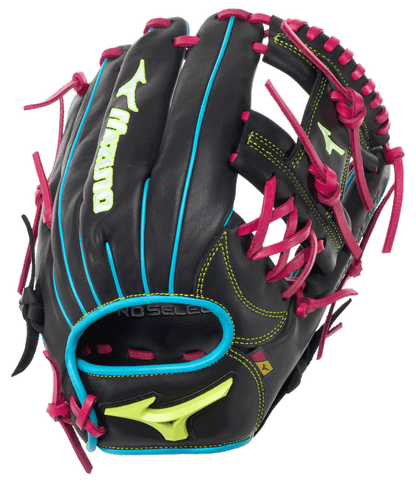 Mizuno Pro Select Neo GPSN-40 11.5" Infield Glove - Black/Pink