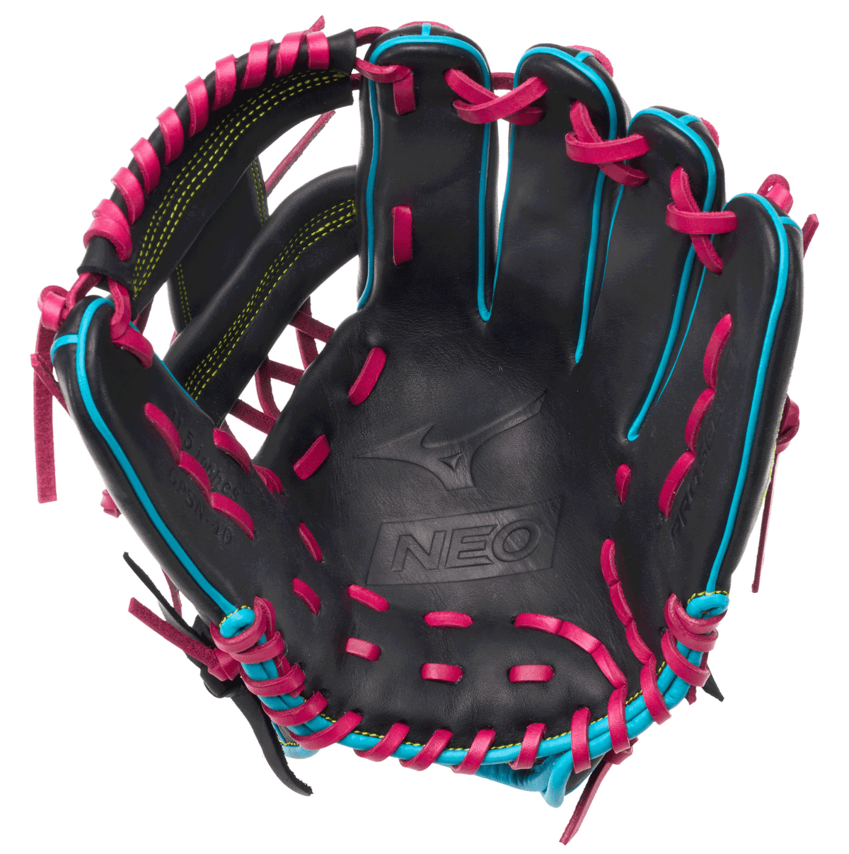 Mizuno Pro Select Neo GPSN-40 11.5" Infield Glove - Black/Pink