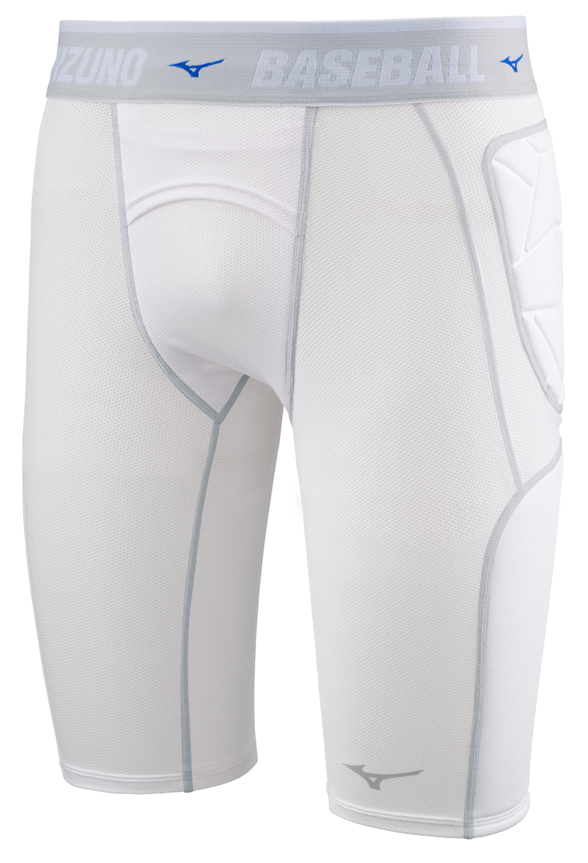 Mizuno Men's RB Shield Padded Sliding Shorts - White