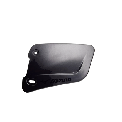 Black Mizuno batter's face protector
