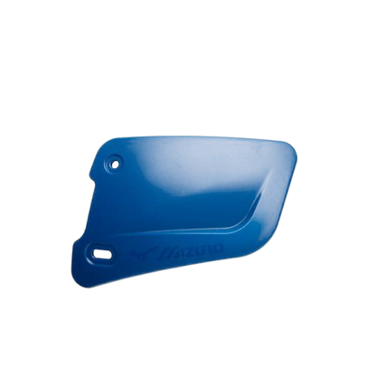 Royal blue Mizuno batter's face protector