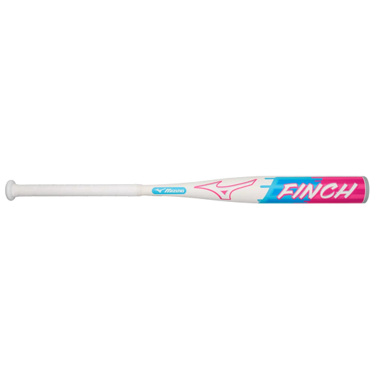 Mizuno Finch drop 13 fastpitch bat in white and gold