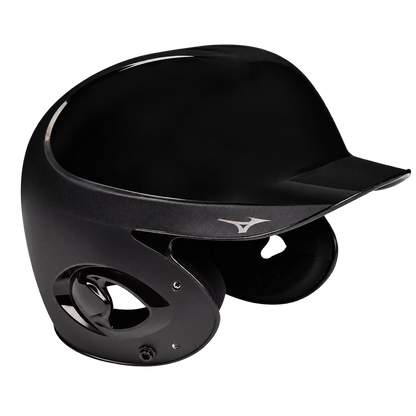 Black Mizuno MVP batting helmet
