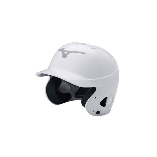White Mizuno MVP batting helmet