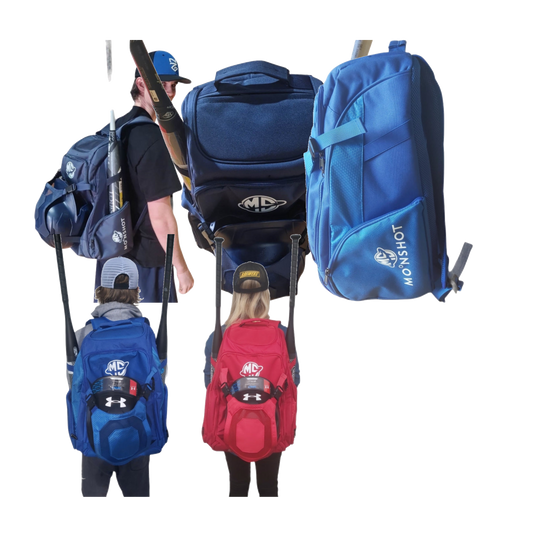 MoonShot Zero Gravity Pro backpacks in available colours