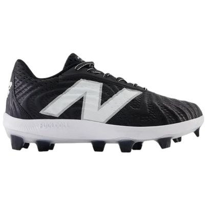New Balance 4040 molded cleats in black