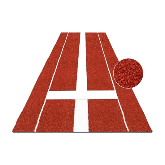 Pitching Mat (Clay Turf with Pitching Rubber) on a transparent background