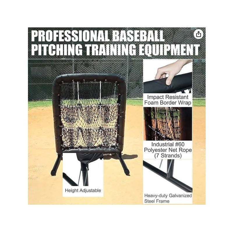 Pitching Net with 9 Hole Strike Zone
