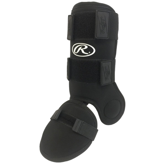 Rawlings batter's leg guard in black