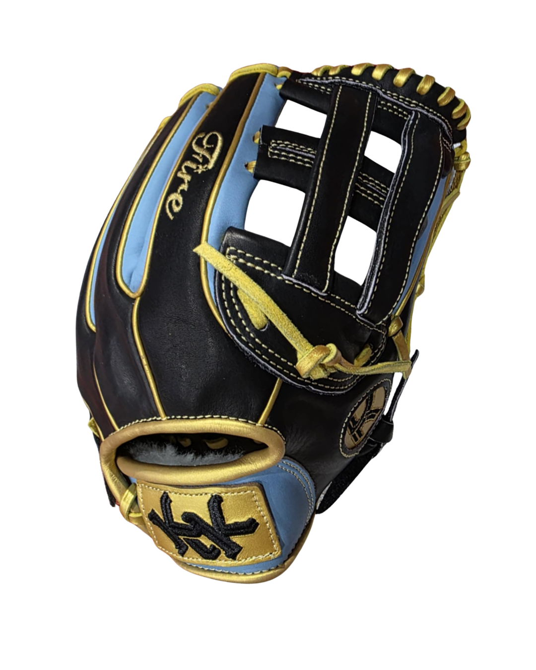 12.5" Khlok “Gold Rush” American Kip Leather Glove