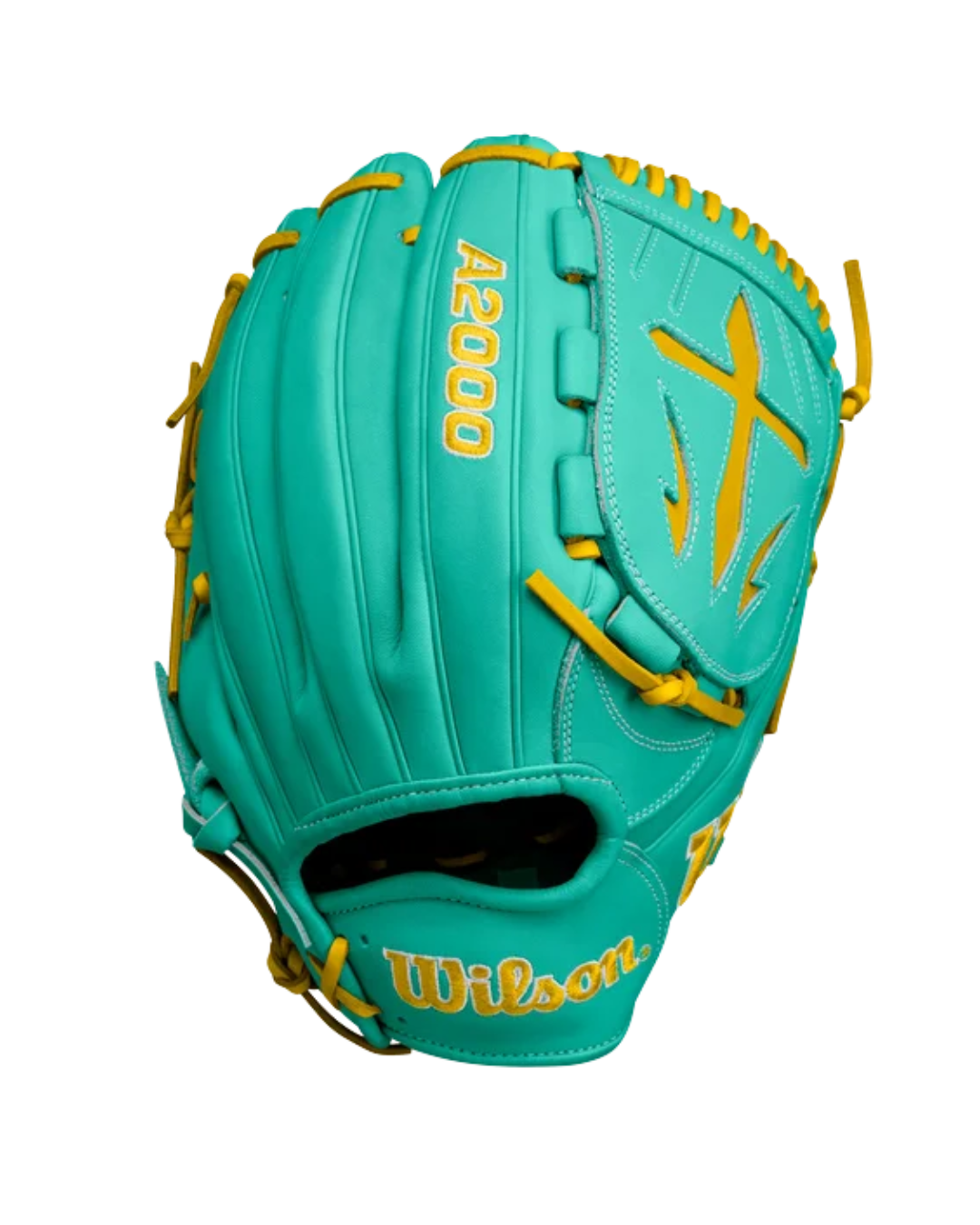 12" Wilson A2000 B23 Pitcher's Glove – Seafoam/Yellow