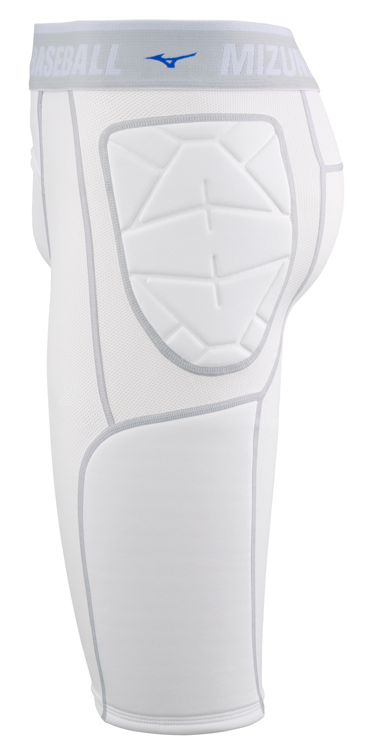 Mizuno Men's RB Shield Padded Sliding Shorts - White — product view 2