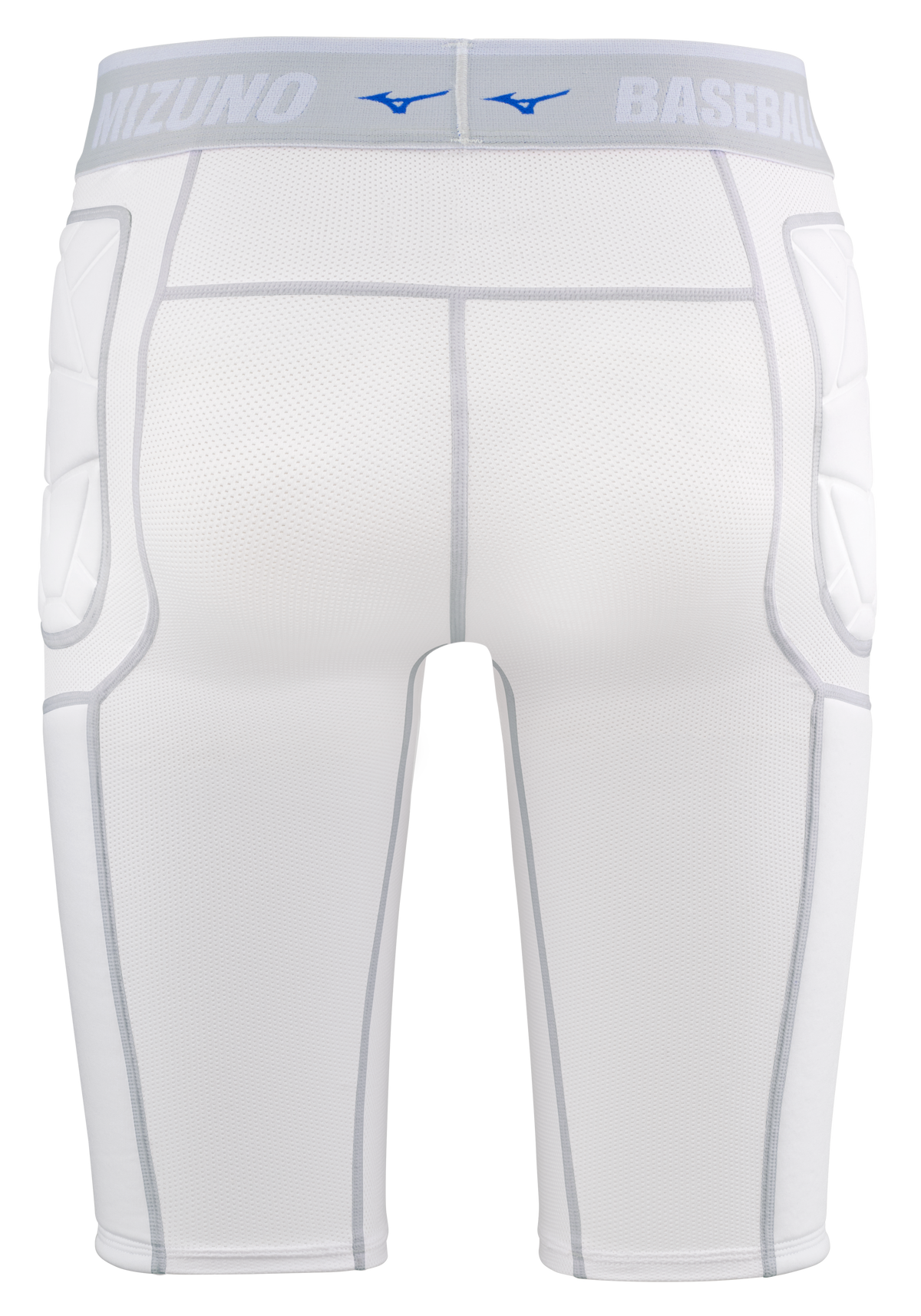 Mizuno Men's RB Shield Padded Sliding Shorts - White — product view 3
