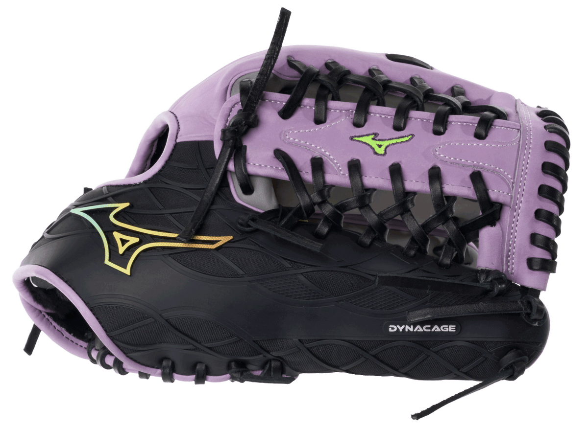 Mizuno Pro Select DynaCage GPS-72DDC 12.75" Outfield Glove - Lavender — product view 4