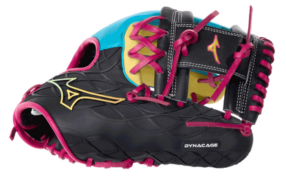Mizuno Pro Select DynaCage GPS-41RDC 11.5" Infield Glove - Blue — product view 3