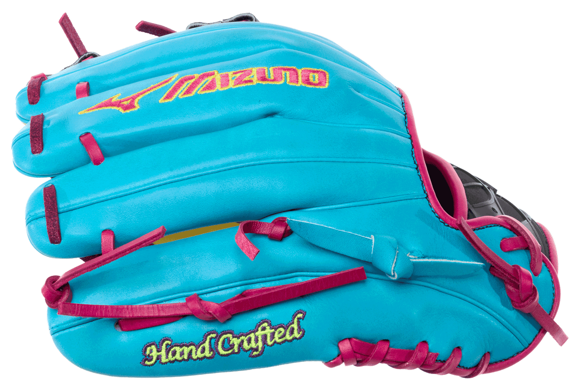 Mizuno Pro Select DynaCage GPS-41RDC 11.5" Infield Glove - Blue — product view 4