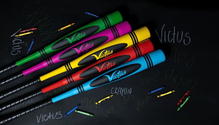 Victus VIBE Crayon Pink (-3) BBCOR Baseball Bat — product detail 2