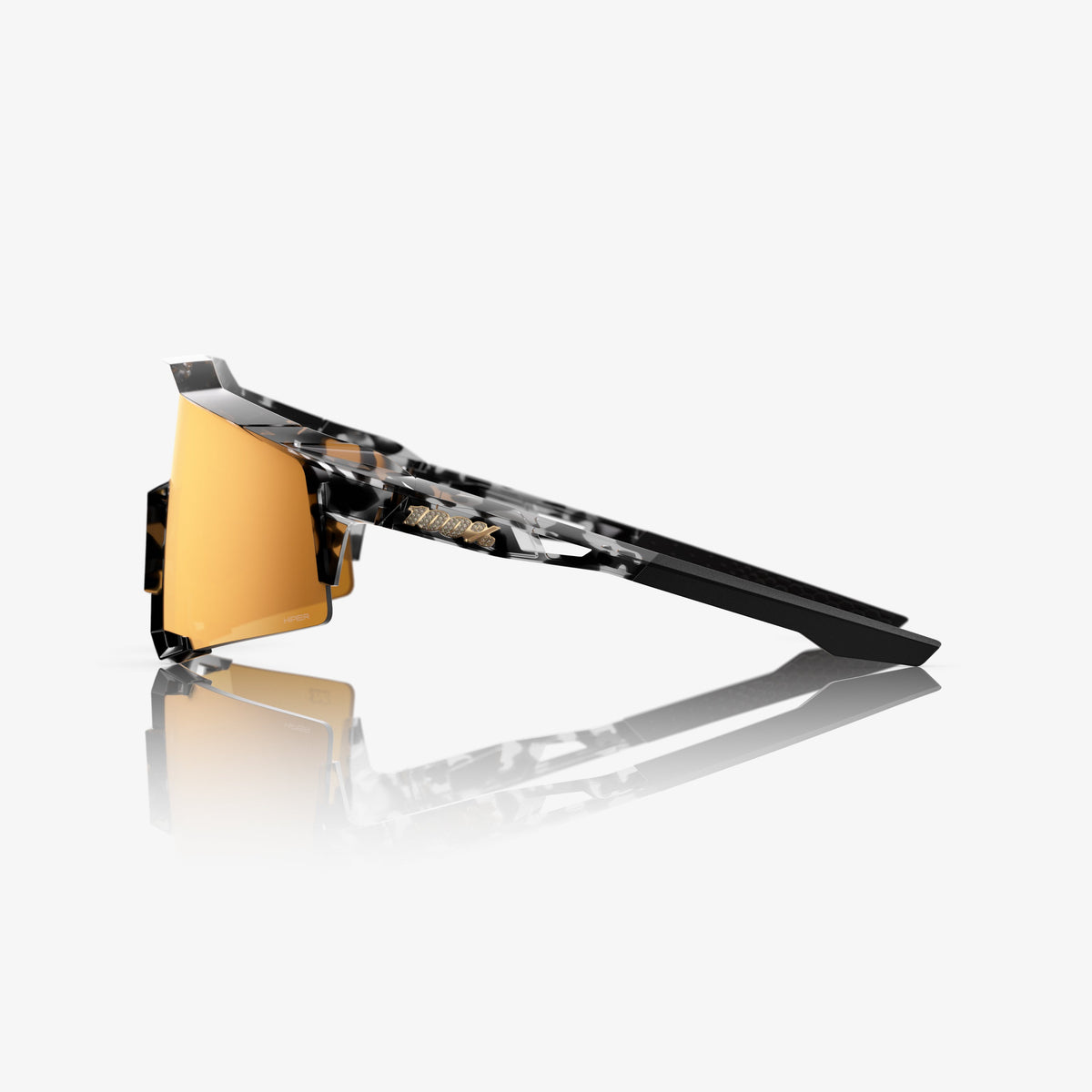 100% Money Mike Collection – Michael Harris II Gold HiPER® Lens — side profile
